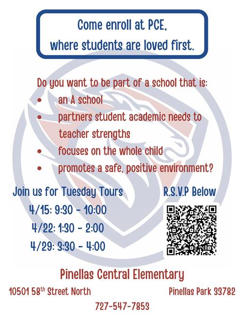 Tuesday Tours at PCE